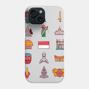 cute indonesia icon Phone Case