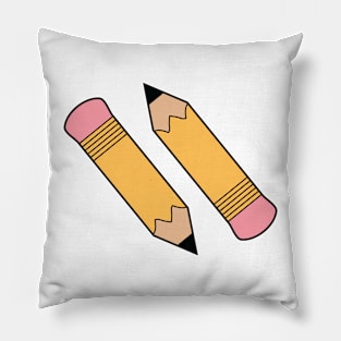 Pencil Stickers Pillow