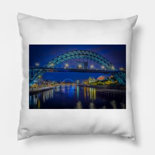 Quayside tyne bridges Pillow