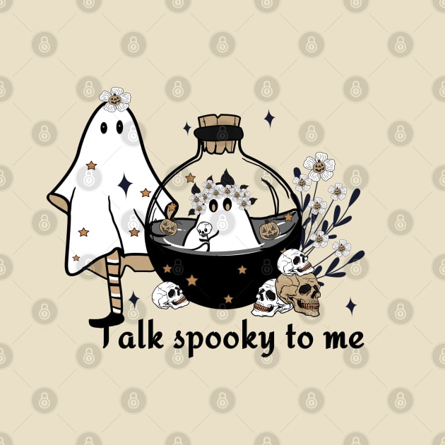 Talk SPOOKY to me by TeesFashion