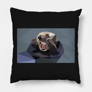 Geo Sea Otter Pillow