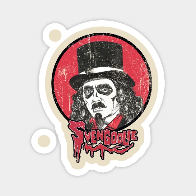 Retro Svengoolie Sketch Art Magnet by kyoiwatcher223