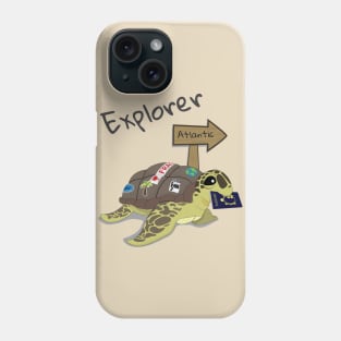 The Sea Turtle Explorer Phone Case