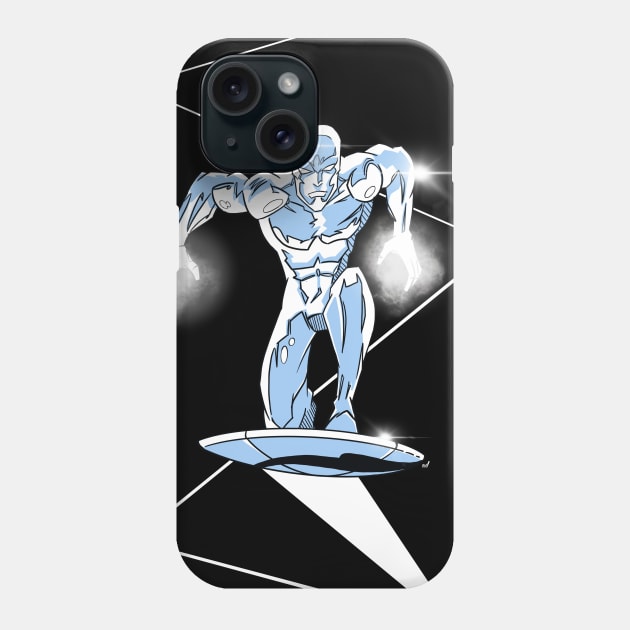 Silver Surfer cosmic power Phone Case by TerrellCulbert