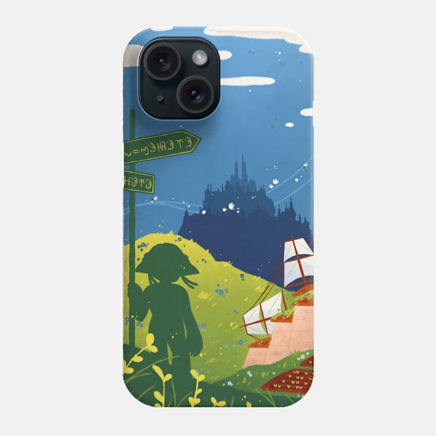 Scenery: Divinity's Reach Phone Case by MeepDrawsThings