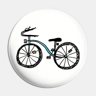 Bicycle Doodle Pin