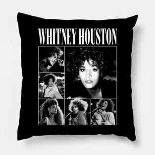 Whitney Houston Vintage Pillow