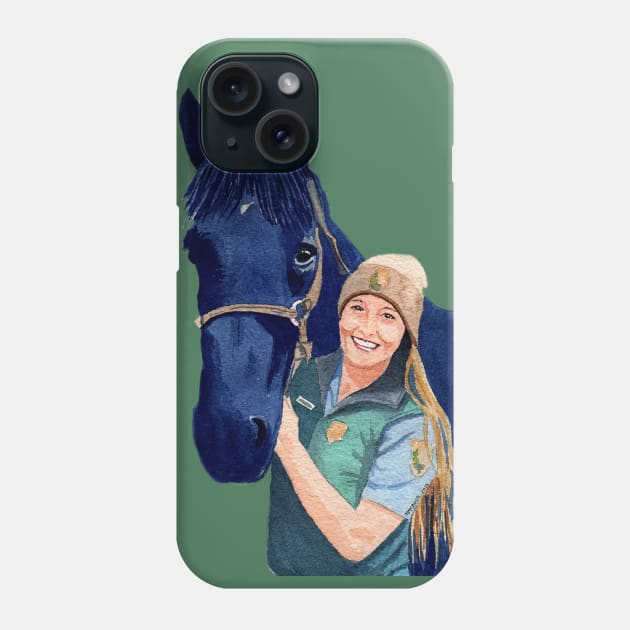 National Park Service Ranger and Roy Phone Case by MMcBuck