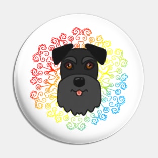 Zen Schnauzer Pin