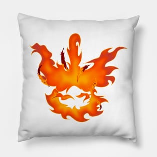 Phoenix Feathers Pillow