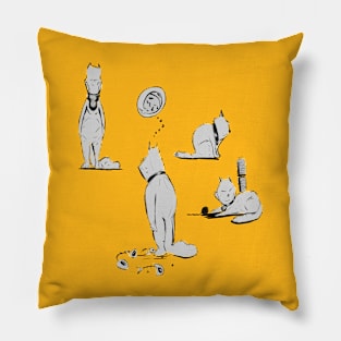 Kitty litter Pillow