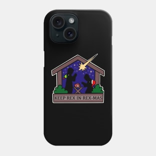 Keep Rex in Rex-Mas! Phone Case