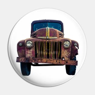 Rusty Ford Pickup Truck Pin