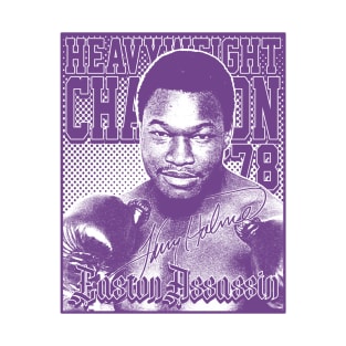 Larry Holmes Purple T-Shirt