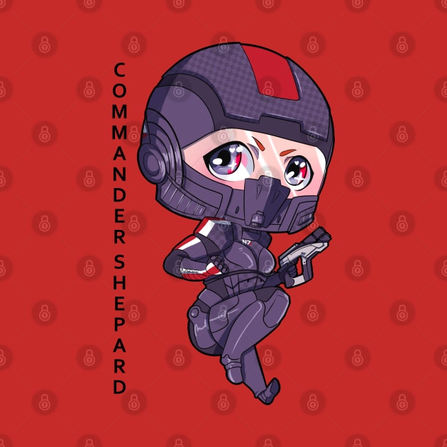 Commander Shepard Soldier by Pastelideas