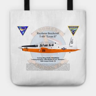 T-6B Texan II Poster VT-27 large logo Tote