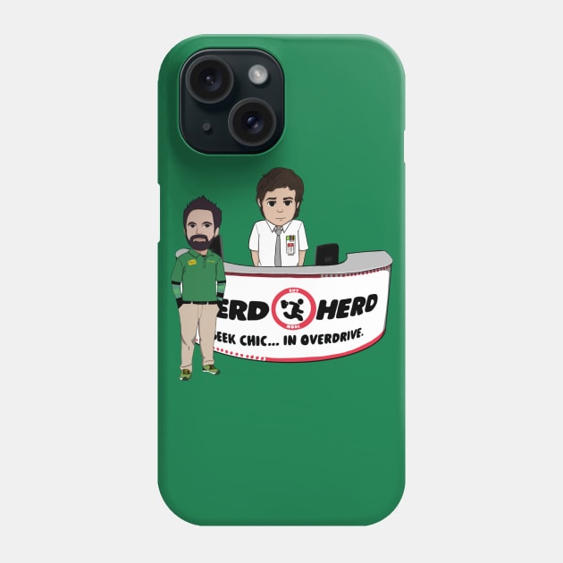 Nerd Herd Desk Phone Case by CraftyNinja