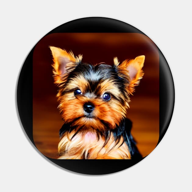 Yorkshire Terrier Puppy Pin by KK-Royal