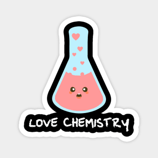 love chemistry funny design Magnet