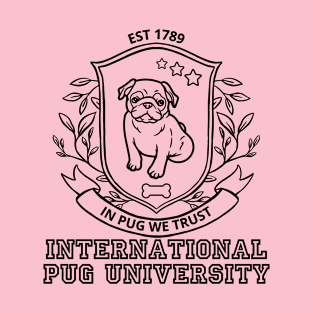 Pug University T-Shirt