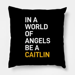 Caitlin Clark Angels Pillow