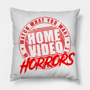 Disrupted Home Video Logo Pillow