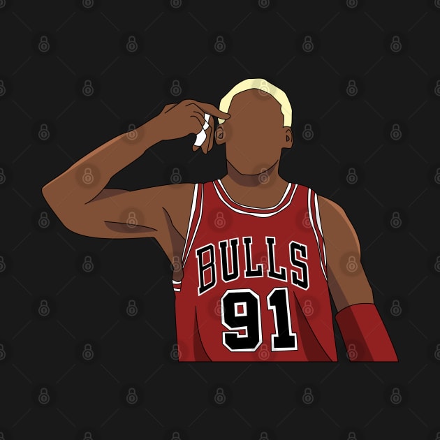 Dennis Rodman by souvenirmala