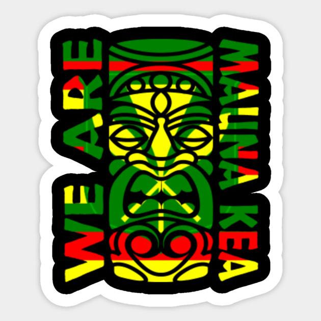 Kanaka Maoli Flag We Are Mauna Kea We Are Mauna Kea Sticker Teepublic Flag map of maine (1901).png 2,000 × 3,000; kanaka maoli flag we are mauna kea