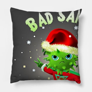 Bad Bad Santa 2021 Pillow