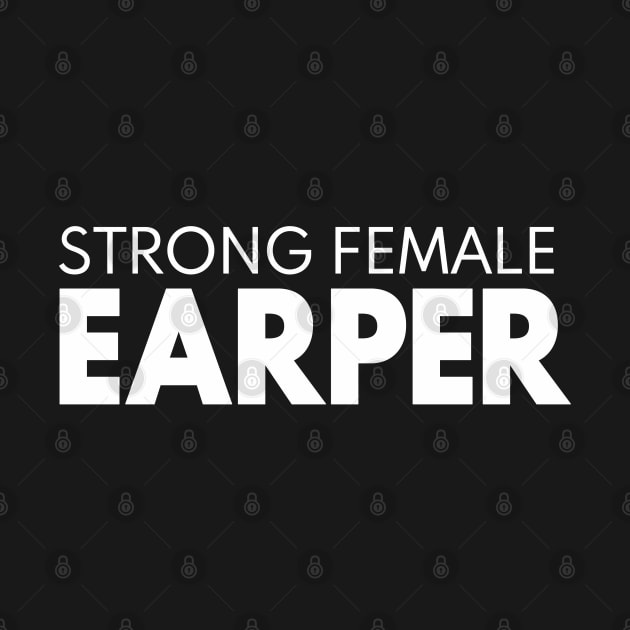 STRONG FEMALE EARPER by VikingElf