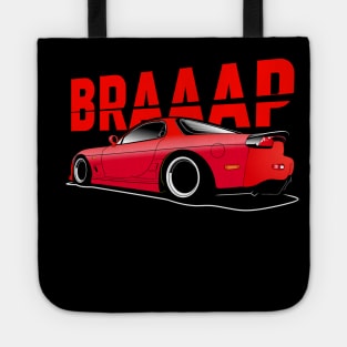 BRAAAP rx7 (red) Tote