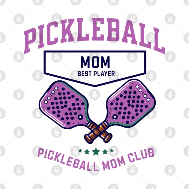 pickleball mom by Groovy Dreams