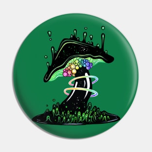 Poisonous Mushroom Pin