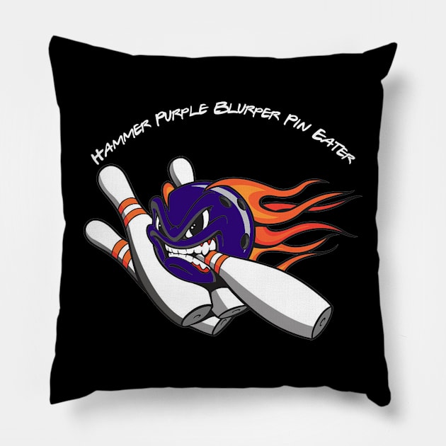 Hammer Purple Ball Pillow by DRP Designs