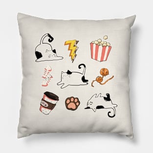 Cute Cat Lovers Pillow