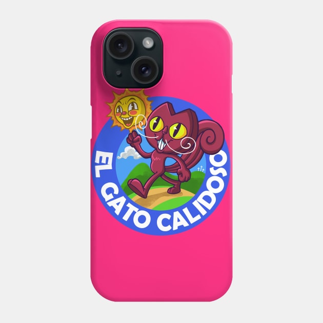 el gato calidoso Phone Case by mauchofett