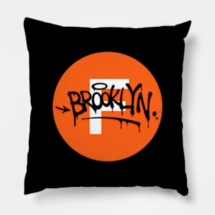 Brooklyn Bound F Train Pillow