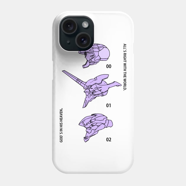 Evangelion Phone Case by Lukish