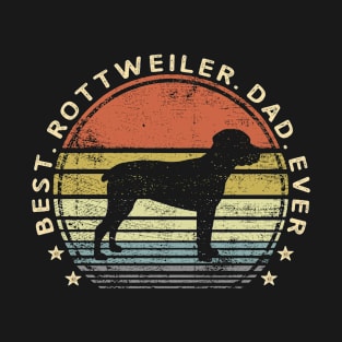 Best Rottweiler Dad Ever T-Shirt