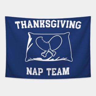 Thanksgiving Nap Team Tapestry