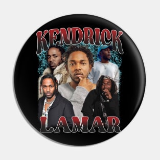 Hip Hop Fanart Kendrick Lamar Pin