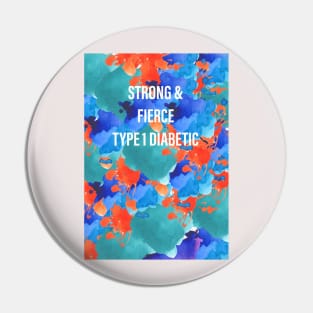 Strong and Fierce Type 1 Pin