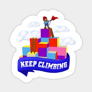 Keep Climbing Magnet