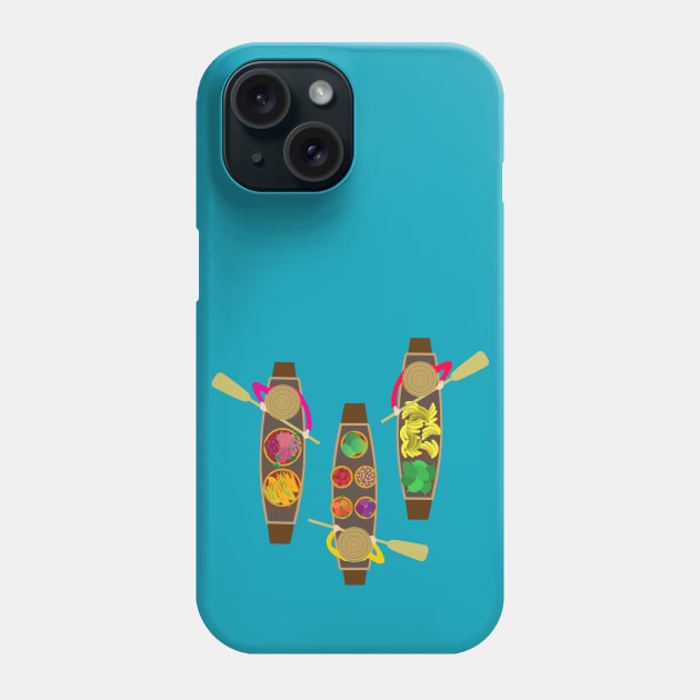 Vietnamese floating market Phone Case by Jennifer Ladd