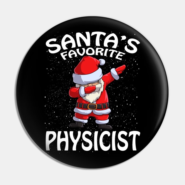 Santas Favorite Physicist Christmas Pin by intelus