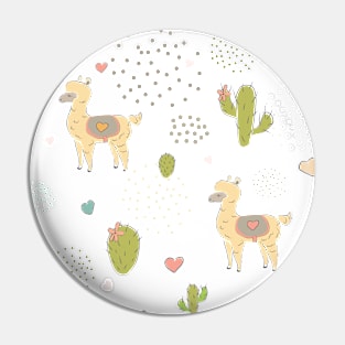 Alpaca Pin