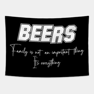 Beers Second Name, Beers Family Name, Beers Middle Name Tapestry