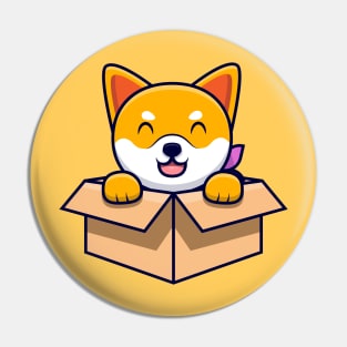 Kawaii shiba inu Pin