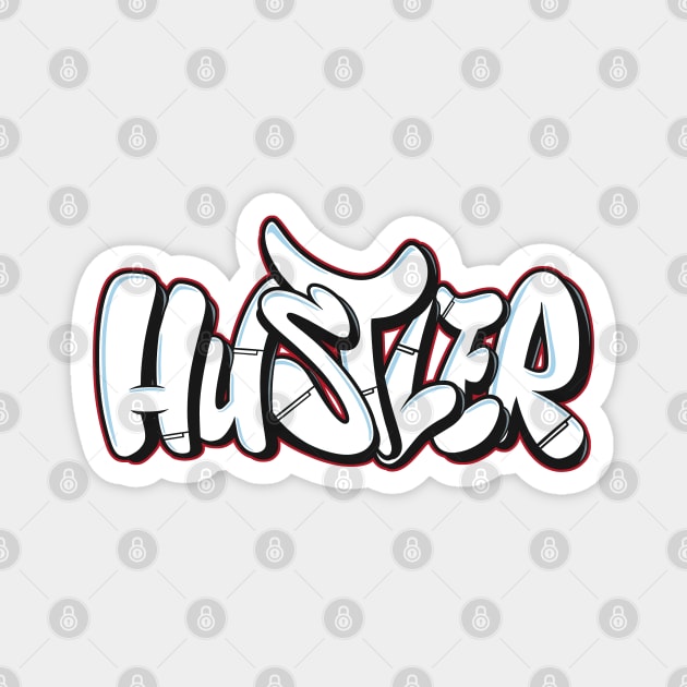 HUSTLER ORIGINAL Magnet by 2wear Grafix