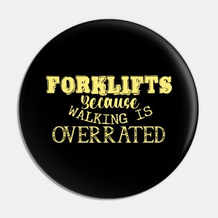 Forklift Certified Meme Pin